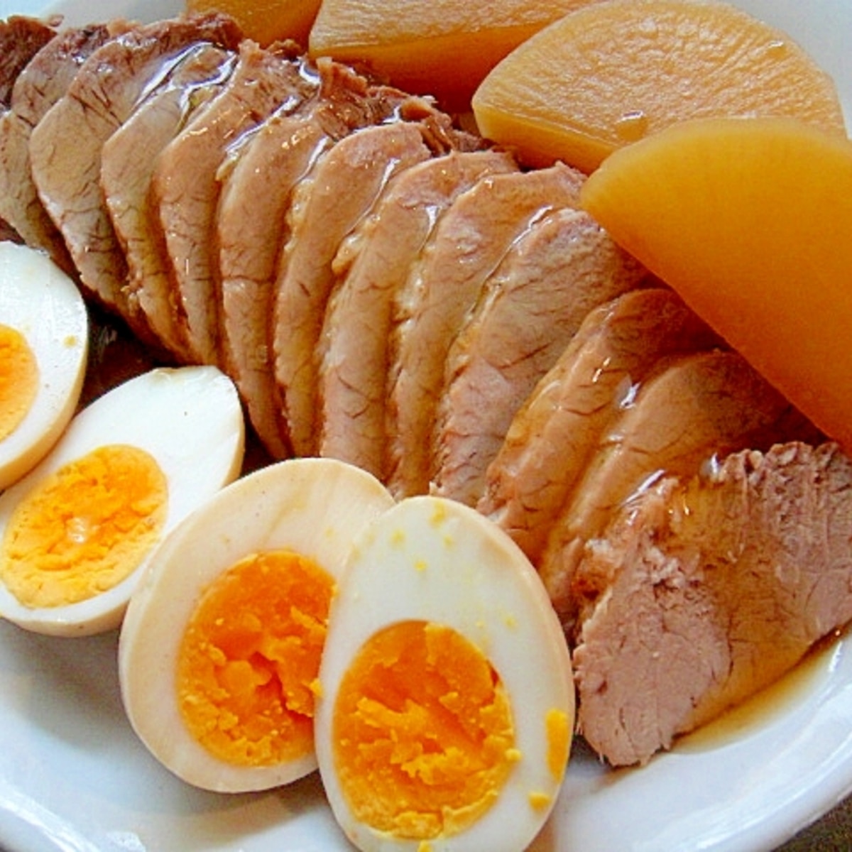 大根とゆで卵入り煮豚 レシピ 作り方 By Mint74 楽天レシピ